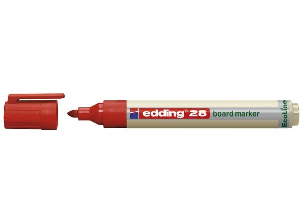 Whiteboardpenn EDDING 28 rød 